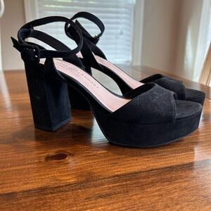 Chinese Laundry Black Platform Heels